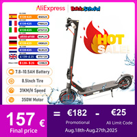 AOVOPRO ES80 Electric Scooter 350W Motor 10.5AH Battery 31KM/H Max Speed 35KM Super Range 8.5Inch Folding Adults APP Scooter