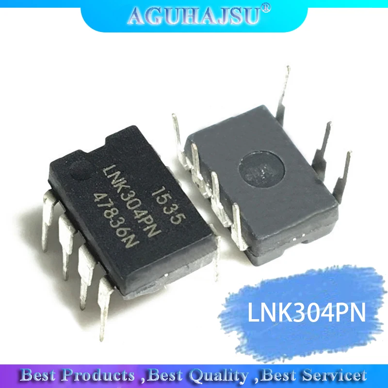 10PCS LNK304PN DIP7 LNK304P DIP LNK304 DIP-7 304PN new and original IC