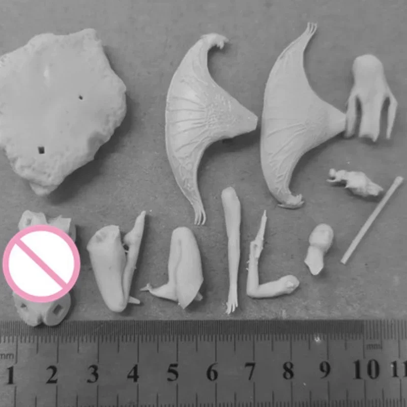 

Butterfly Girl Resin Figure Nsfw DIY 1/24 Scale Assembly Model Kit Unassembled and Unpainted Statuettes toys
