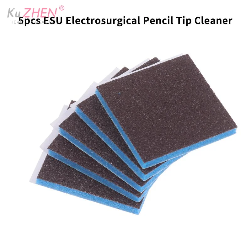 

5 Pcs ESU Electric Knife Cleaner Cautery Diathermy Electrosurgical Esu Pencil Tip Cleaner Medical Disposable