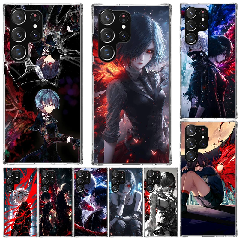 G-Ghoul Tokyo Touka Kirishima Cover For Samsung Galaxy S23 S22 S24 S25 Ultra S21 Plus S20 FE Phone Case S10 + S10E S25U Print Co