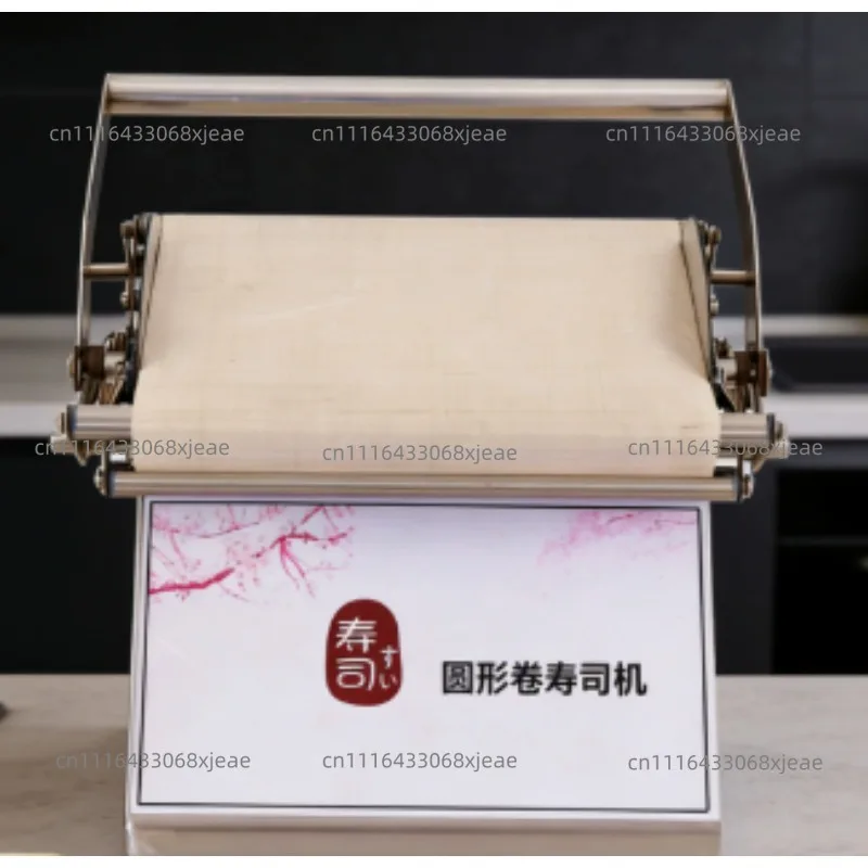 Round square sushi rolling machine, commercial sushi cutting , automatic rice ball machine