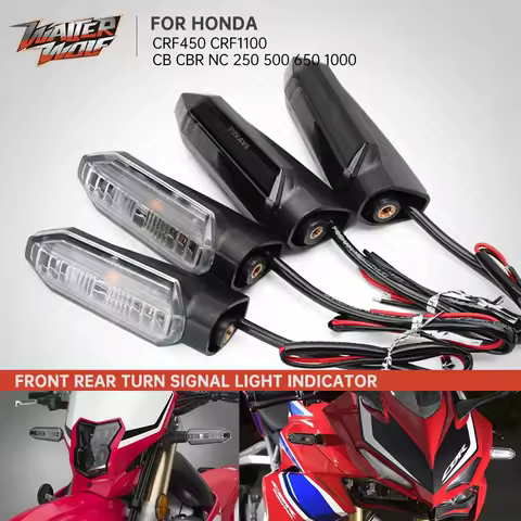 2025 LED Turn Signal Light For HONDA CBR250RR CBR500R CBR 650R 600RR CBR1000RR CB500X CB500F NC750 CB750 Indicator Blinker Lamp