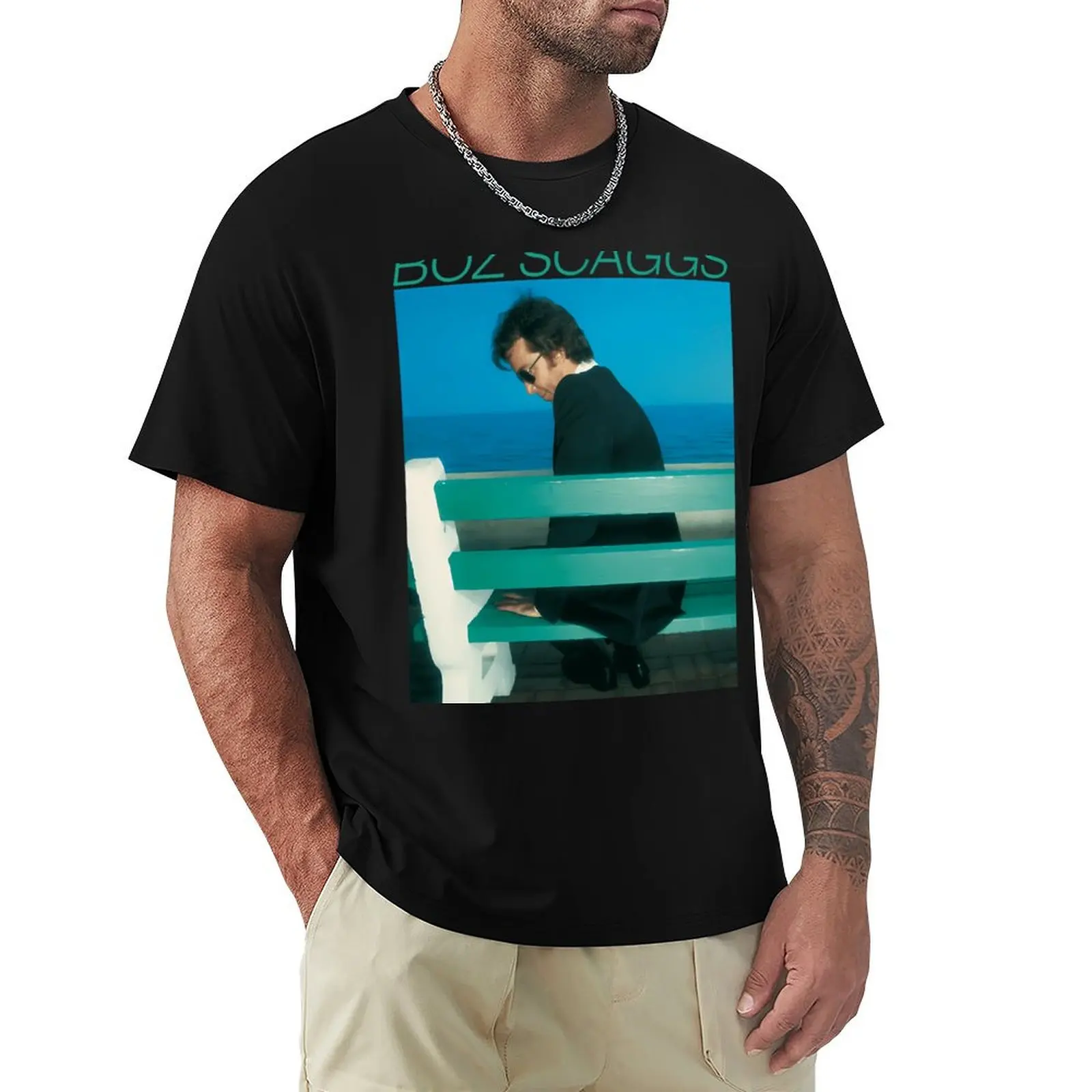 

Boz Scaggs For Fans T-Shirt Basic Short Sleeve Cotton Blend T-Shirt