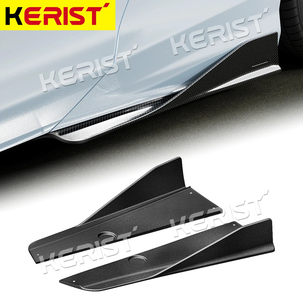 Dry Carbon Fiber Side Skirts Lip Splitter Trunk For McLaren Artura 2021-up Edition Rear Wing