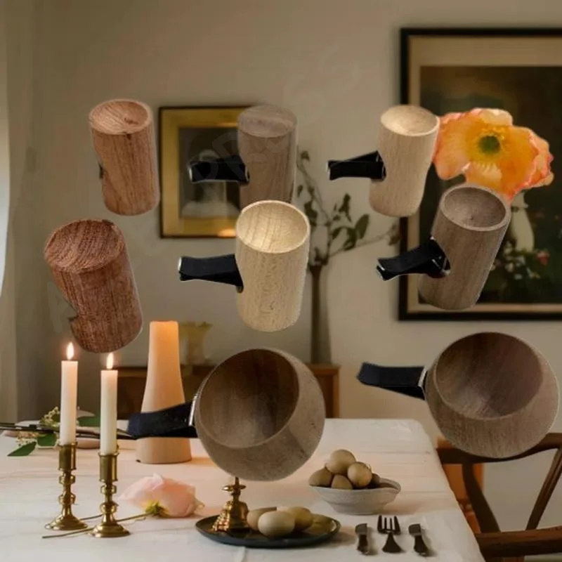 

Spherical Wooden Car Essential Oil Diffuser Car Aromatherapy Clip Car Air Freshener Auto Decoration