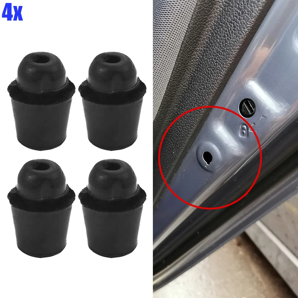 4 unidades para KIA Ceed SW Stonic Mohave Rio Magentis Sorento Cerato 8219128010   Borracha antichoque da parada da colisão da almofada do amortecedor da porta