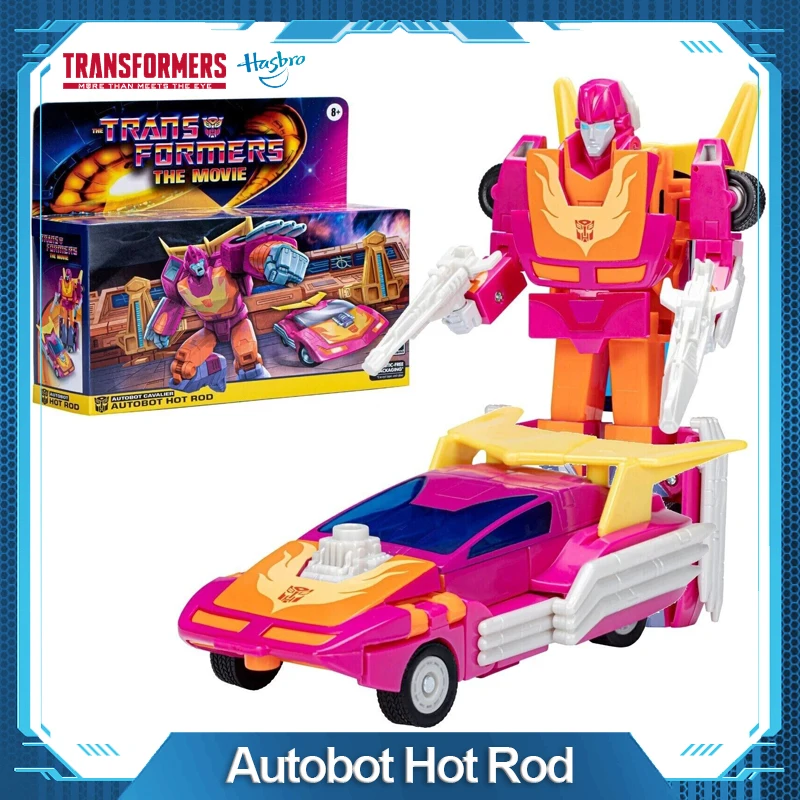 

Трансформеры Hasbro F3078 в ретро стиле, игрушки из фильма Autobot Hot Rod, подарок на день рождения