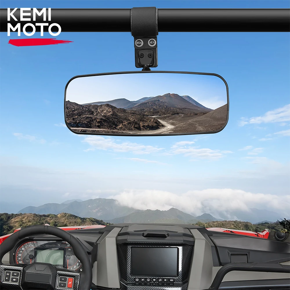 

Зеркало заднего вида KEMiMOTO 1,75-2 дюйма, совместимое с Polaris RZR 1000 XP для Can-am Maverick X3 Commander для Kawasaki терикс