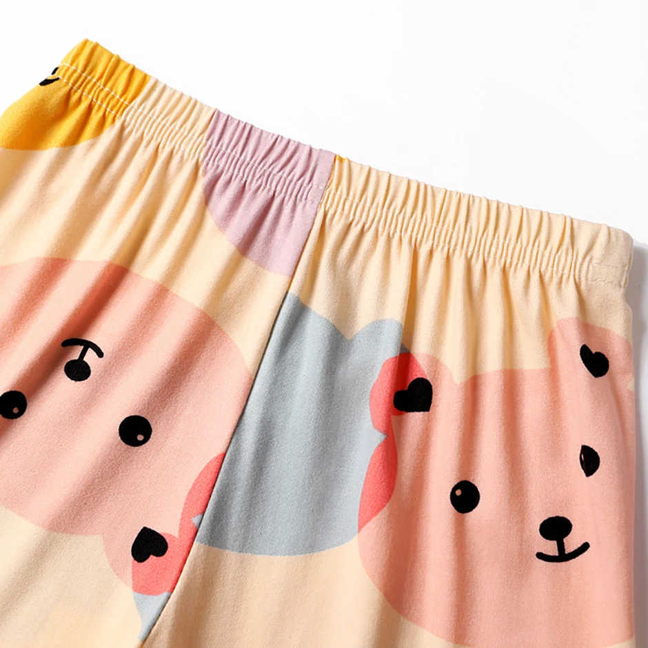 2-tlg. Kinder Sommer Mode Druck Hause Kleidung Anzug Junge Bequeme Joker Dinosaurier Kurzen ärmeln Mädchen Süße Rosa shorts Anzug – Detail 20