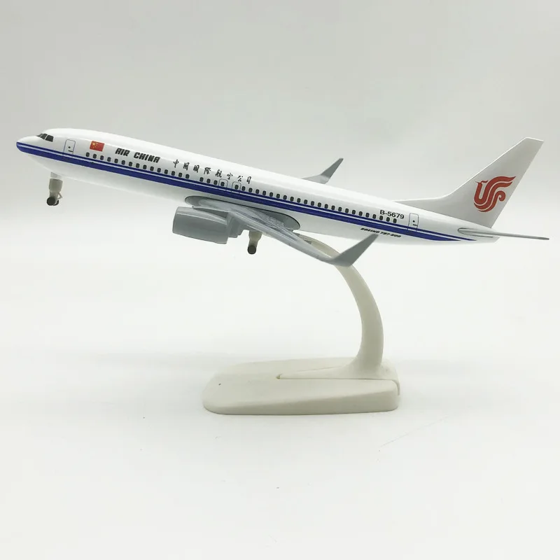 20cm Alloy Metal Air China Airlines Boeing 737 B737 Airways Diecast Airplane Model Plane Model Aircraft w Landing Gears Wheels