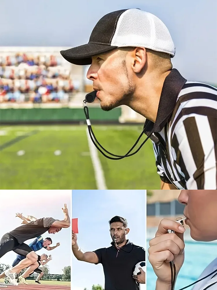 1pc 2pcs 5pcs 10 PCS Football Referee Whistle Soccer Basketball Games Referee Whistle Sports Training Referee Coach
