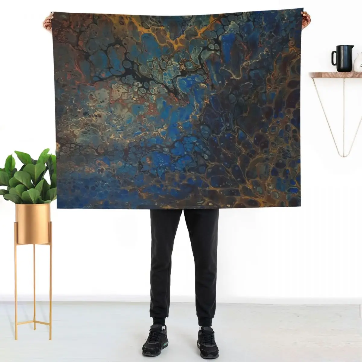 

Metamorphosis 005RB Throw Blanket Cozy Warm Blanket for Bed Room Decor