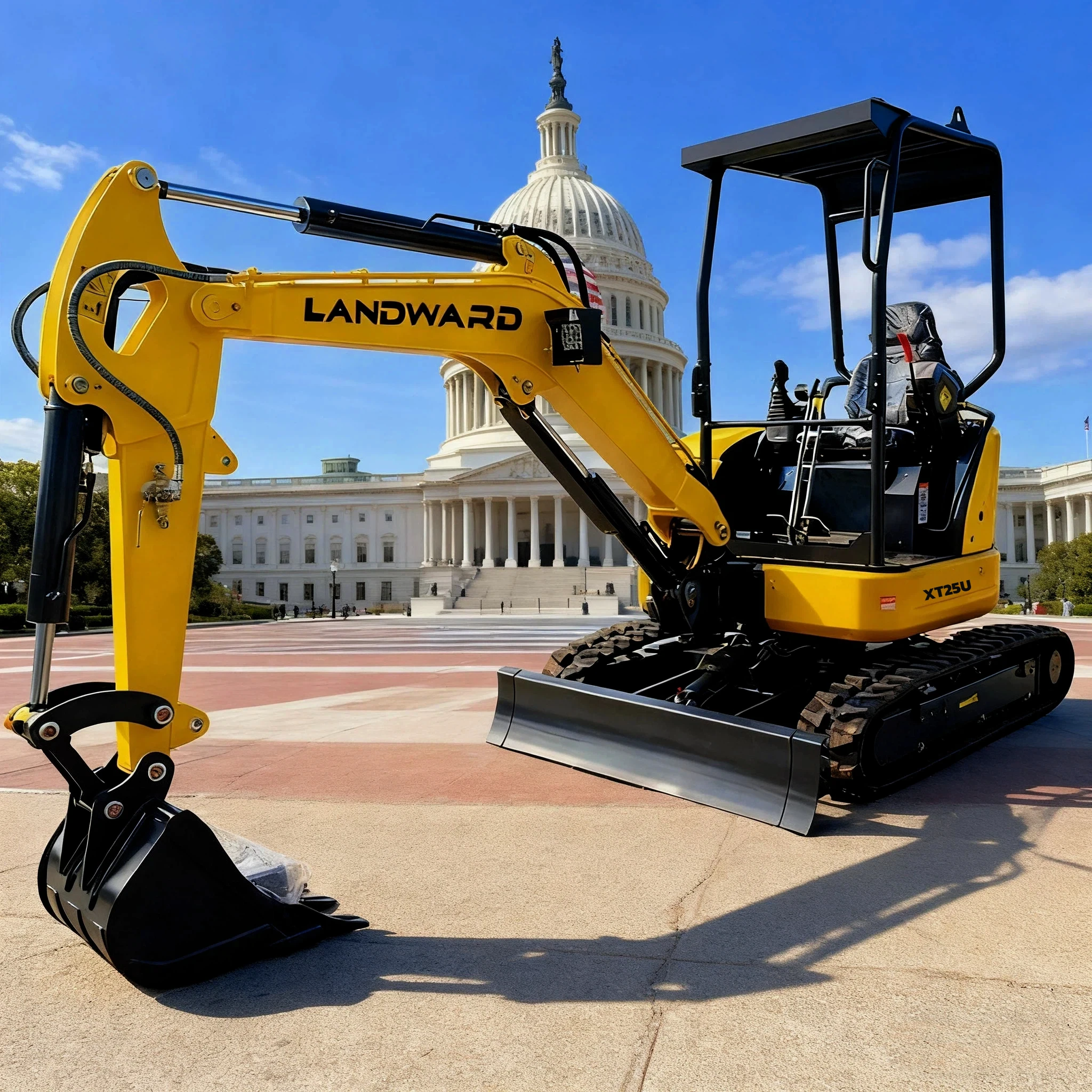 

Chine Mini Excavator Construction Equipment 1.8 Ton Excavator Prices 1Ton Mini Excavator Multifunctional Small Bagger Customized