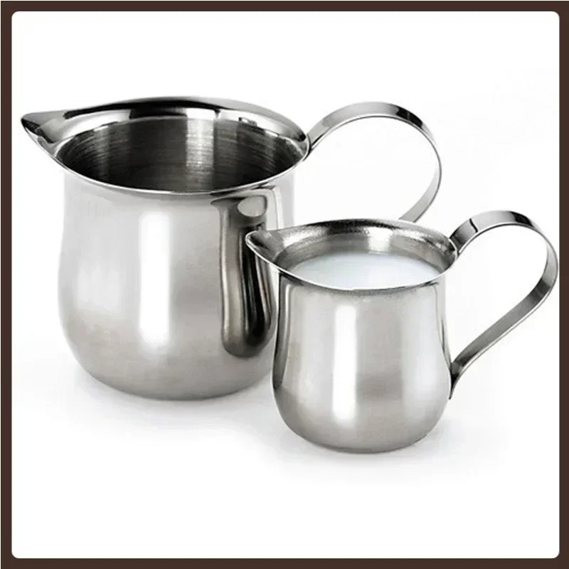 

Kitchen Stainless Steel Milk Frothing Pitcher Espresso Steam Coffee Barista Craft Latte Cappuccino Milk Cup Frothing Jug Pitcher