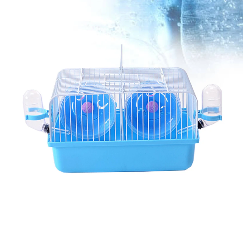 

Multi-Level Hamster Fighting Isolation Design Durable Pet House For Small Animals Blue Premium Quality Safe Wear Resistant