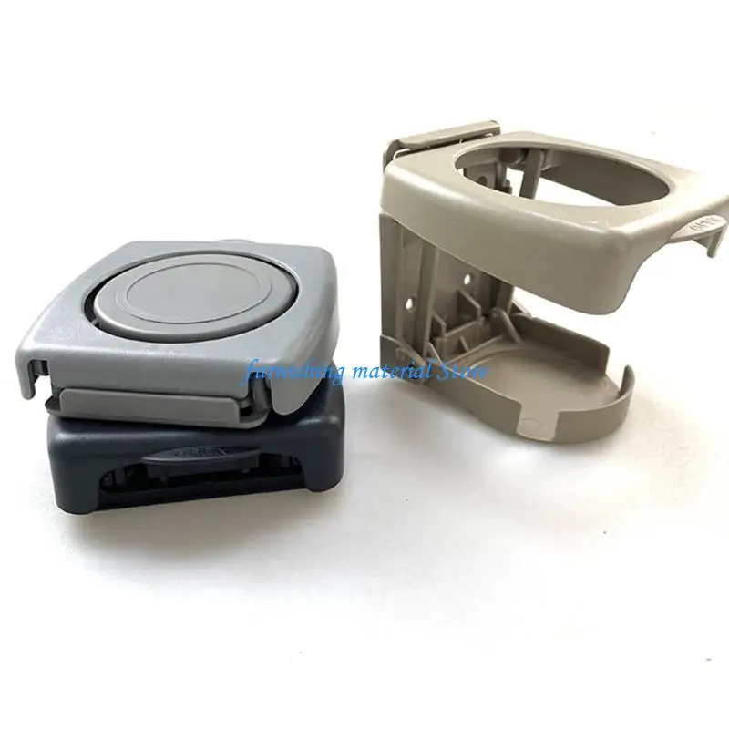 

Y5GD Small Foldable Vehicle Vent Cup Holder ABS Universal Beverage Stand Secure Mounting System Easy Storage Solution