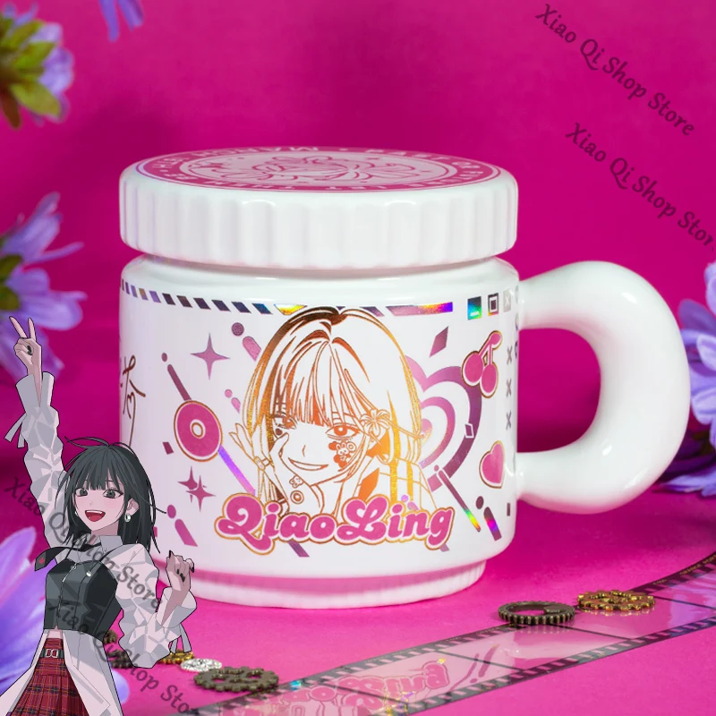 

Link Click Anime Ambitus официальная оригинальная керамическая чашка с большим ухом Cheng Xiaoshi Lu Guang Jo Brilliant Day серии Высокое качество