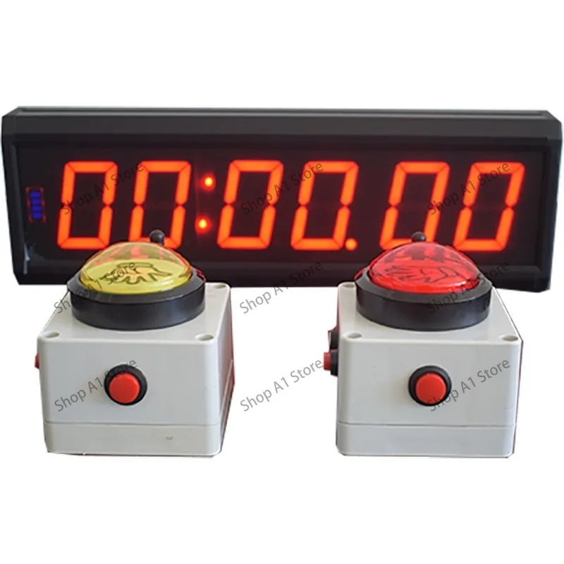 10 Second Challenge Game Machine, One-Handed Reaction Timer, Store Promotion Attraction Game Prop