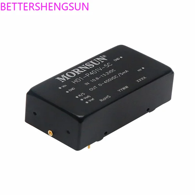 

HO1-P401V-5C DC-DC 12V input non isolated single channel stable voltage 0-400V adjustable output