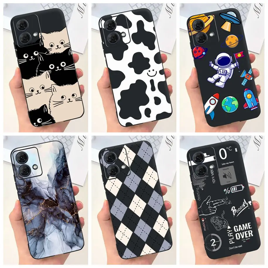 For Motorola Moto G54 Case Moto G84 Phone Cover Cute Astronaut Slim TPU Soft Silicone Funda For MotoG54 MotoG84 5G XT2343-1 Capa