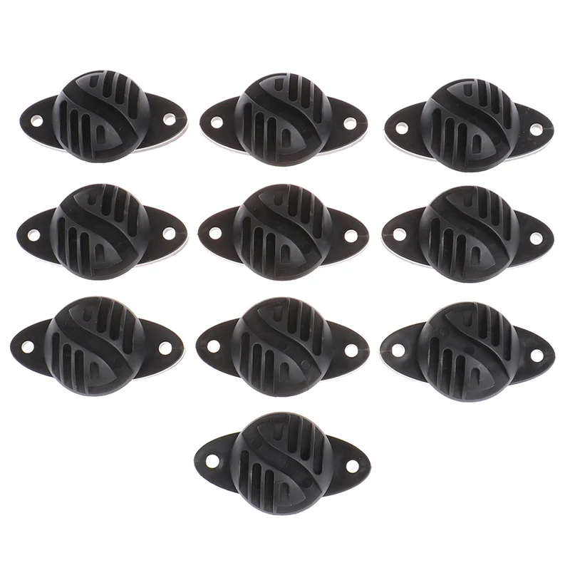 Anneau de crochet à vis pour clôture électrique, isolant en plastique, alliage d'infraction, 10 pièces/lot