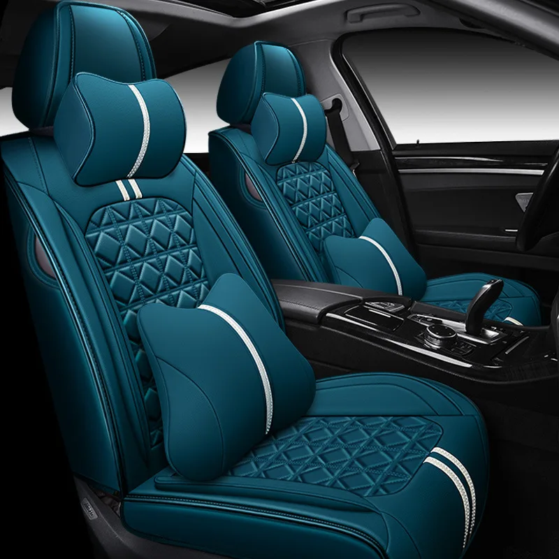 Front+Rear Car Seat Cover For Golf 4 5 6 7 Volkswagen Polo Sedan 6r 9n Passat b5 b6 b7 Accessories