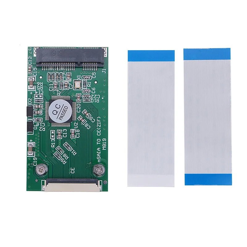 MSATA SSD إلى CE ZIF محول صغير PCI-E mSATA SSD إلى 40Pin 1.8 "CE (ZIF) بطاقة محول لأجهزة أي بود باد لتوتوشيبا لشركة هيتاشي HDD