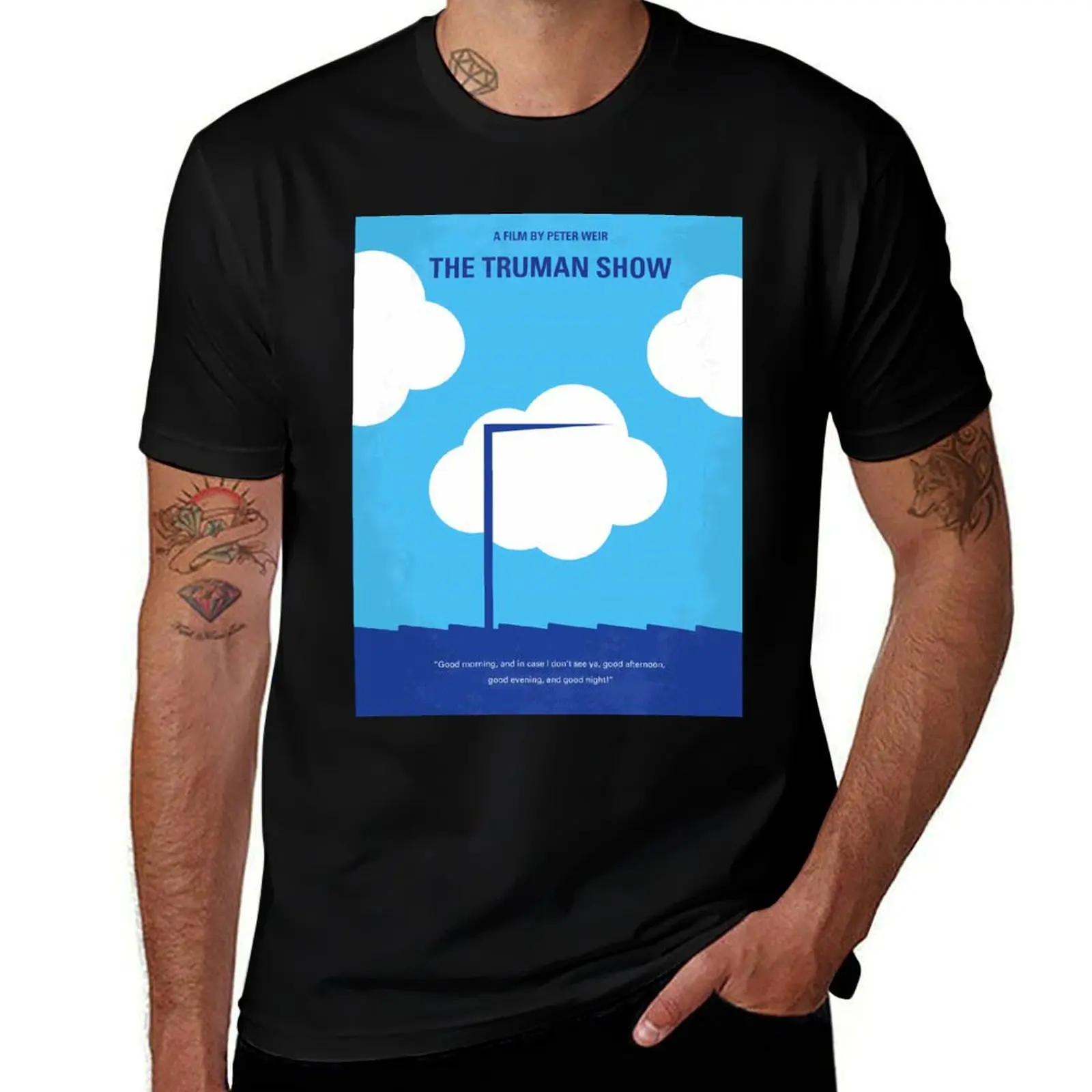 Футболка The Truman Show, базовая модель для повседневного образа