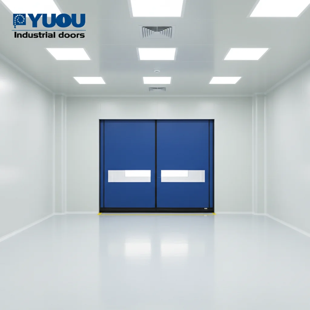 China Electric Zipper Door Dust Barrier Self Repairing Automatic Cheap Airtight Cleanroom PVC Quick up Roller Shutter Other Door