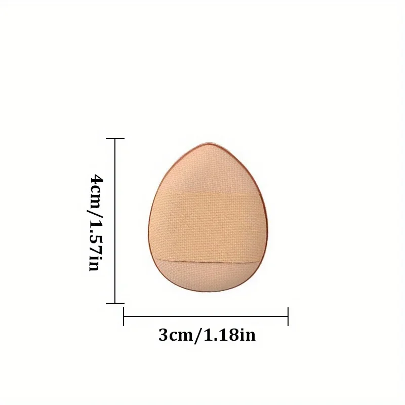 Mini Finger Puff Foundation Powder Detail Makeup Sponge Face Concealer Cream accessori cosmetici strumenti per il trucco 1 scatola 5 pezzi