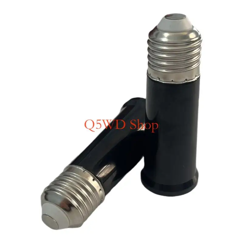 Q5WD Permanent Plastic E27 Light Port 95mm Extended Bolted Base Easy Installation For Commercial Residential Lighting
