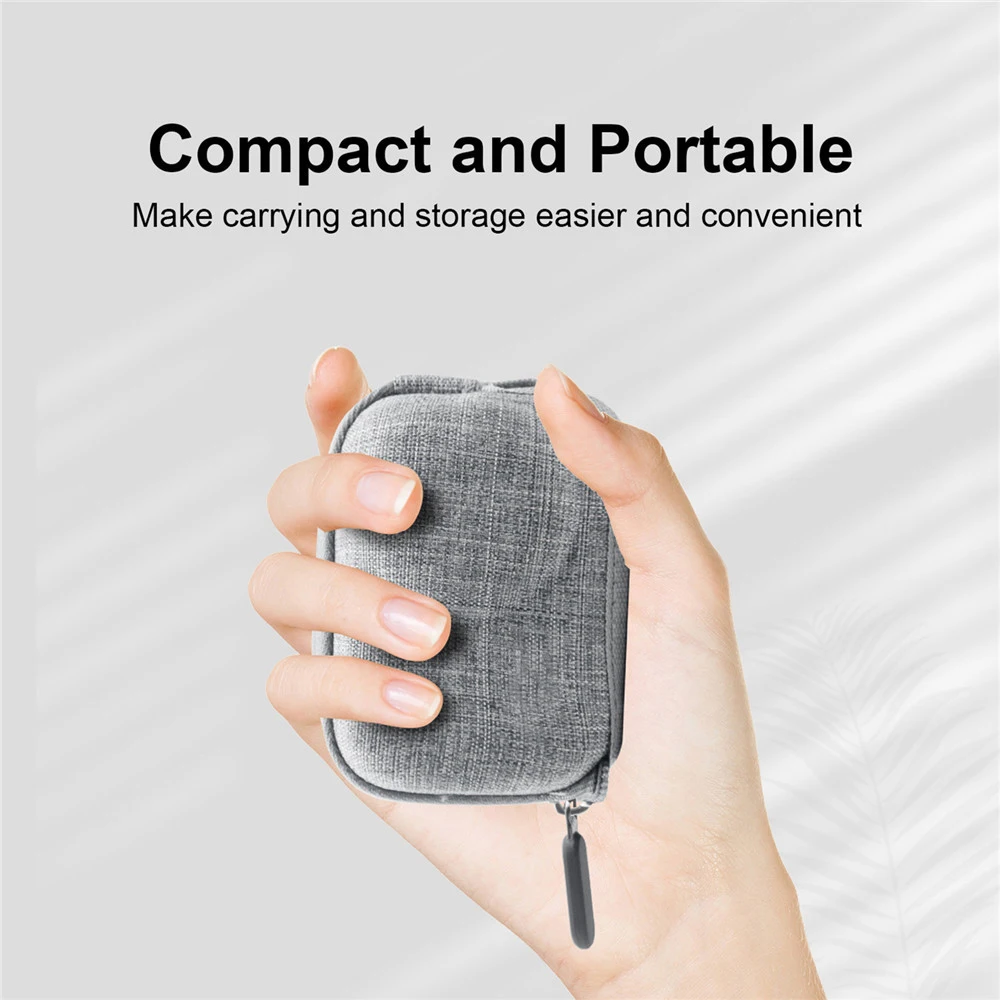Mini funda protectora de viaje de carcasa dura, bolsa de almacenamiento de Shockprooof, bolsa de palma para DJI Osmo Action 4/3, estuche de transporte