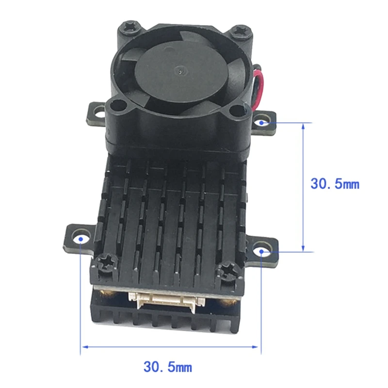 BNVN-5.8Ghz 2W FPV pemancar VTX + antena FPV, pemancar Video Audio 2000MW 48ch untuk Drone RC FPV jarak jauh