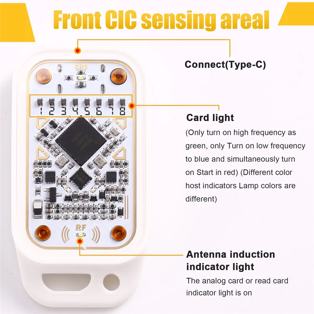 giftnew New 4th Chameleon Ultra V4.0 Contactless Smart Card Emulator NFC Read Writer RFID Smart Chip ID IC Reader Tag Copyer