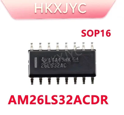 10/PCS New AM26LS32ACDR 26LS32AC SOP16 Four-difference line transmitter chip In Stock