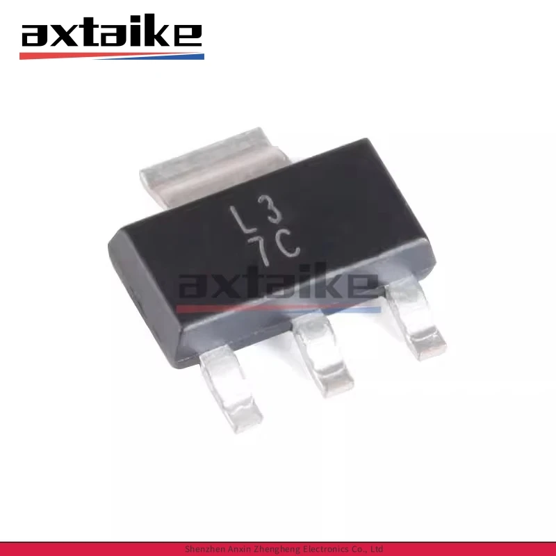 10PCS LM317DCYR L3 SOT-223 LM317 LM317DCY LM317DCYRG3 1.5A 1.25V TO 37V SMD 3-Terminal Adjustable Regulator IC Transistor