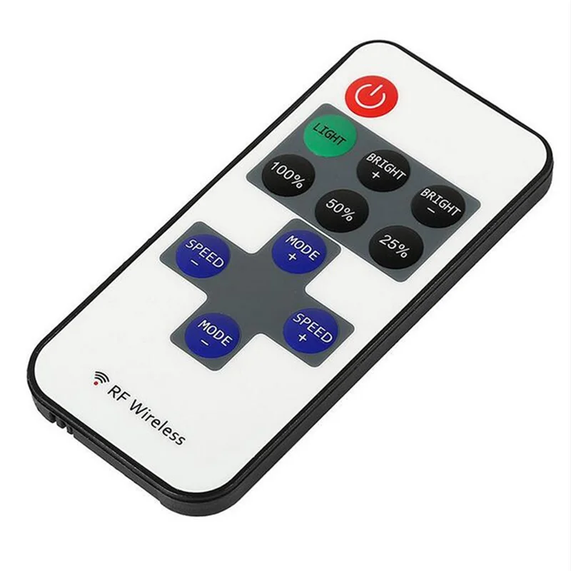 ABMF-11 Keys LED Strip Controller Mini Dimmer RF Remote 5V USB Interface Controller For 5050/2835 Single Color LED Strip