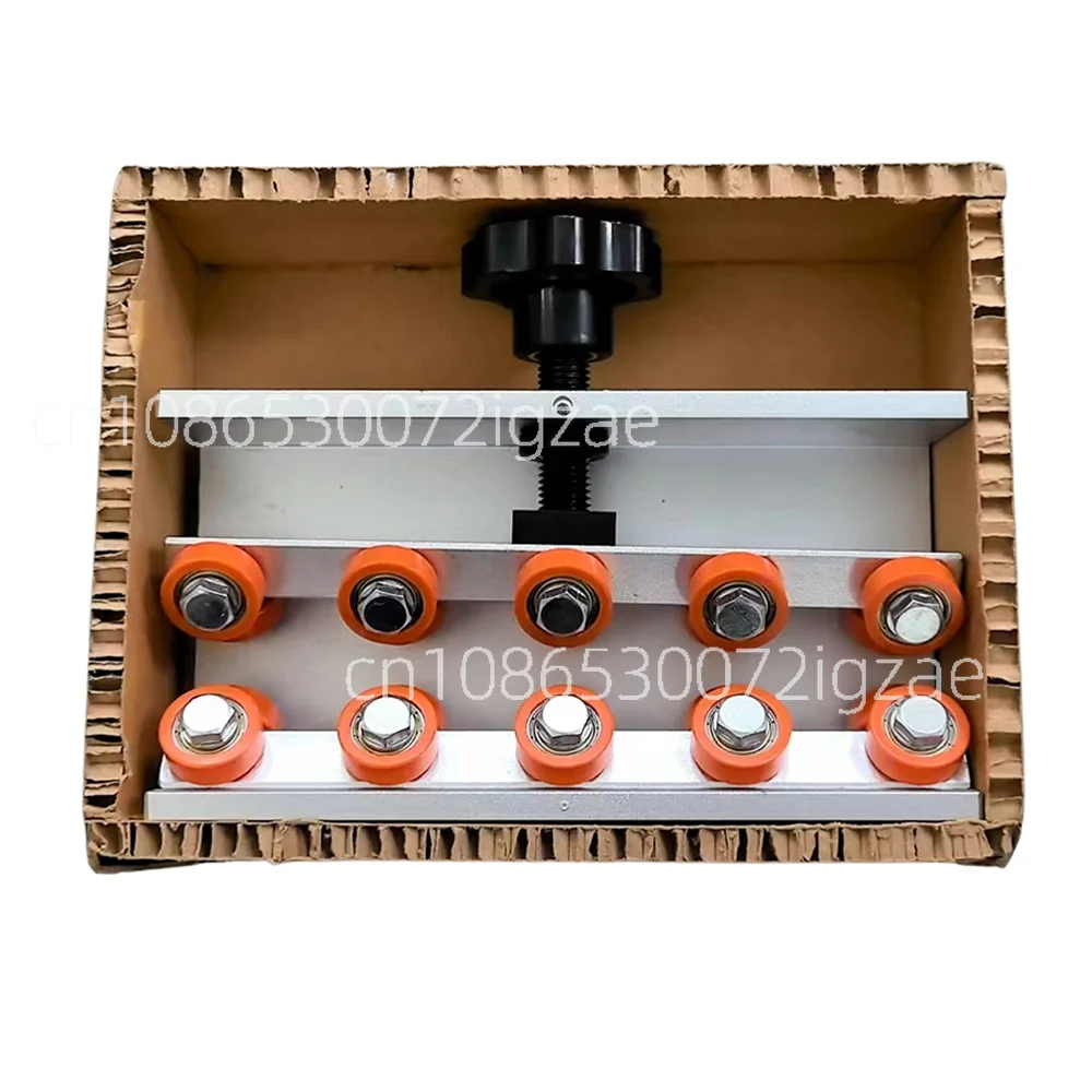 5-Roll Aluminum Plastic Pipe Straightener Tool 16-32mm