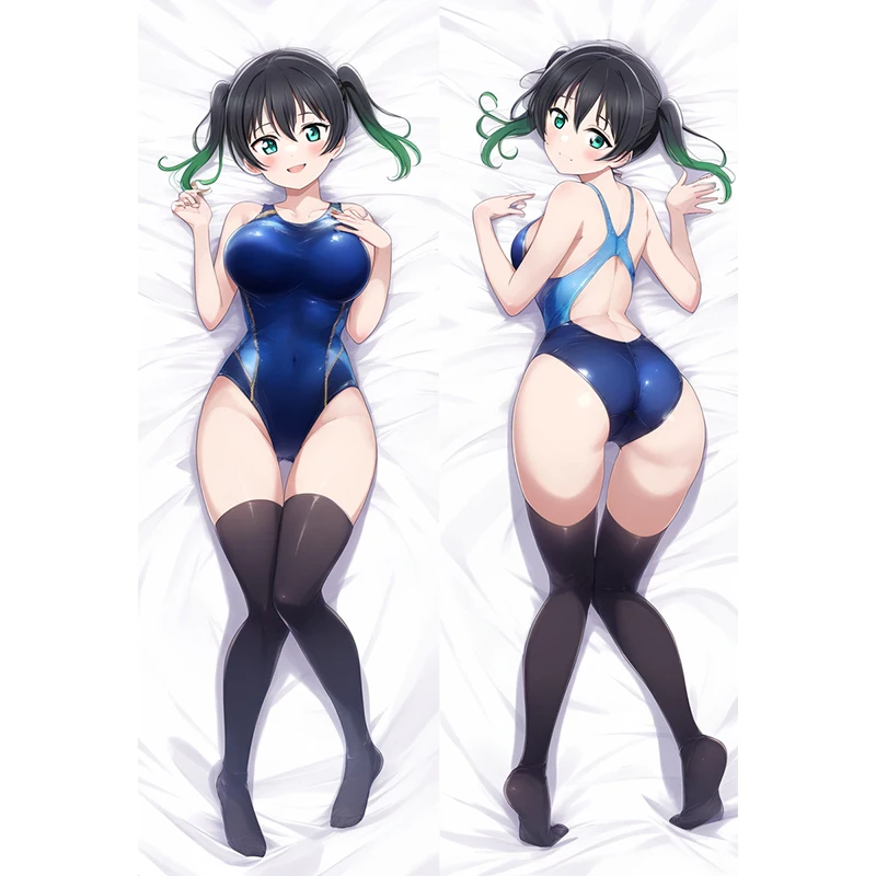 Dakimakura Anime Yu Takasaki Double-sided Pillow Cover Print Life-size body pillows cover Adult pillowcase 2024