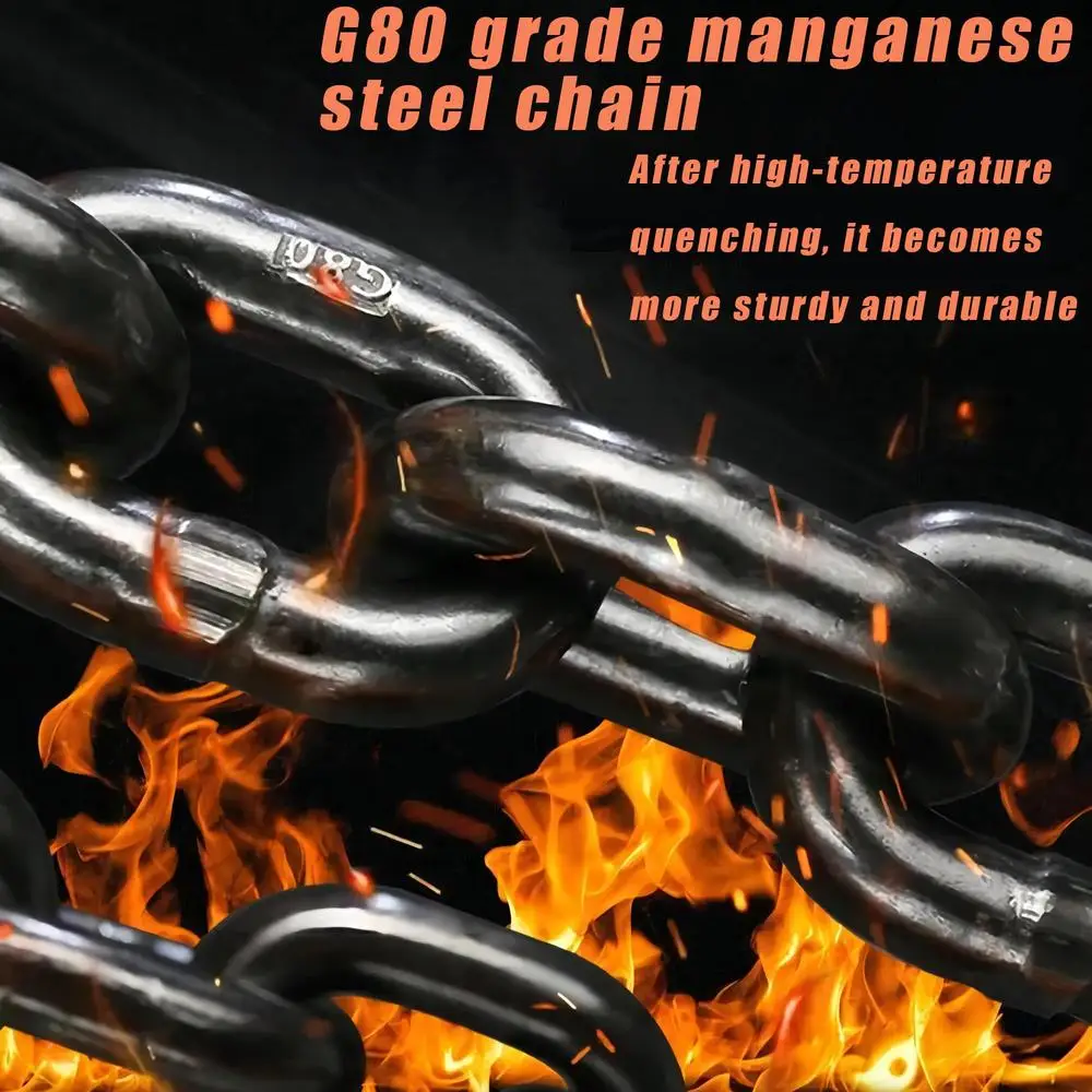 Chain Hoist 3/4 Ton 1650 Lbs Manual Lever Brake System Industrial Lifting Solution