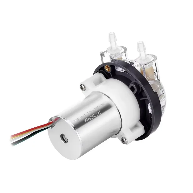 12v/24v DC Brush Micro Peristaltic Dosing Pump Mini Liquid Water Peristaltic Pump