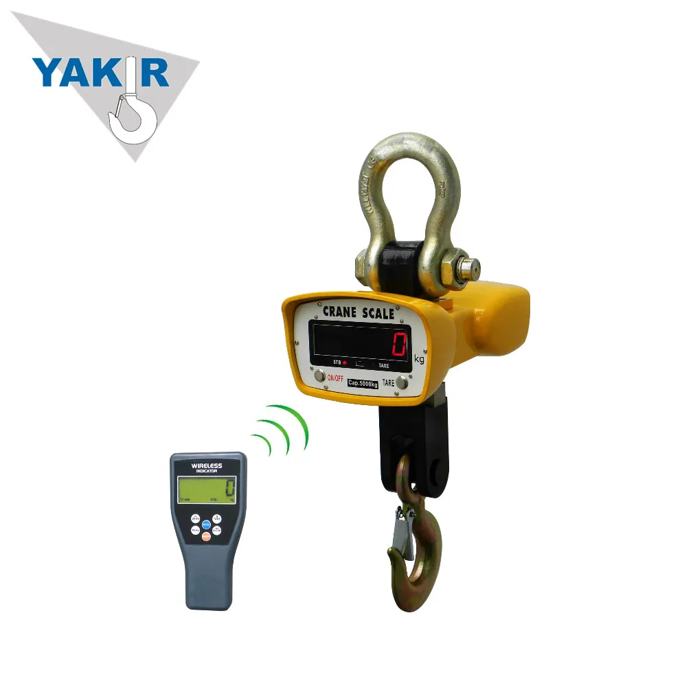 5 Ton Crane Weighing Scale 300Kg Hanging Electronic 5T Digital Crane Scale