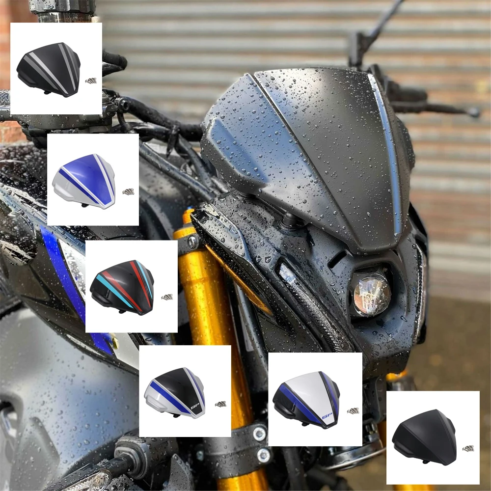 For Yamaha MT-09 NEW 2021 2022 Motorcycle Accessories Fly Screen Windshield Defector 7 colours  MT 09 MT09 SP FZ-09 FZ09 FZ 09