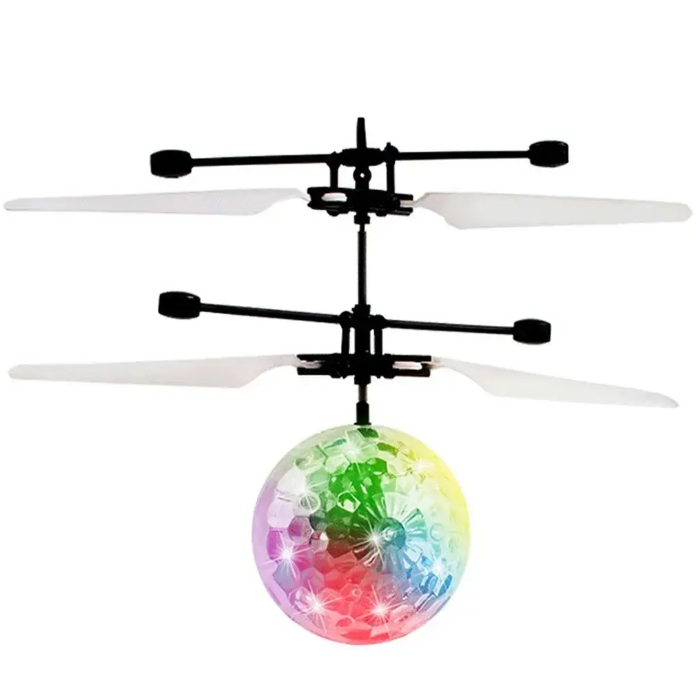 

Electric RC Flying Ball Luminous Kid's Flight Balls Infrared Induction Aircraft Remote Control Toys Flash LED Light Plane Toys