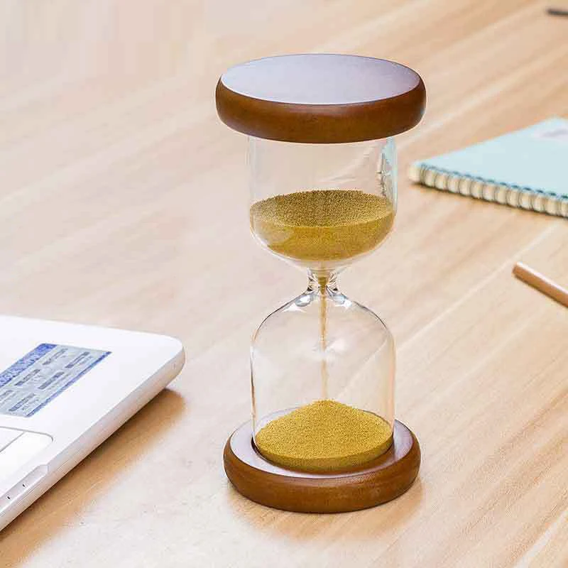 Golden Sand Watch Hourglass Sandglass Sand Cook Clock Children Gift Sand No Timer Home Decoration