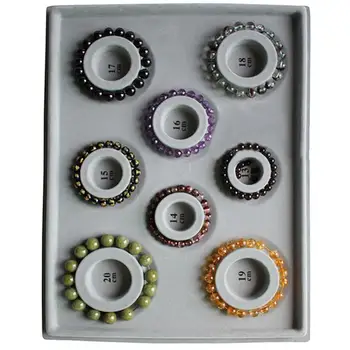 Takı DIY bilezik kolye tasarım tabak bilezik boncuklu tasarım masa boyutu Dial 108 boncuklu ölçüm plakası