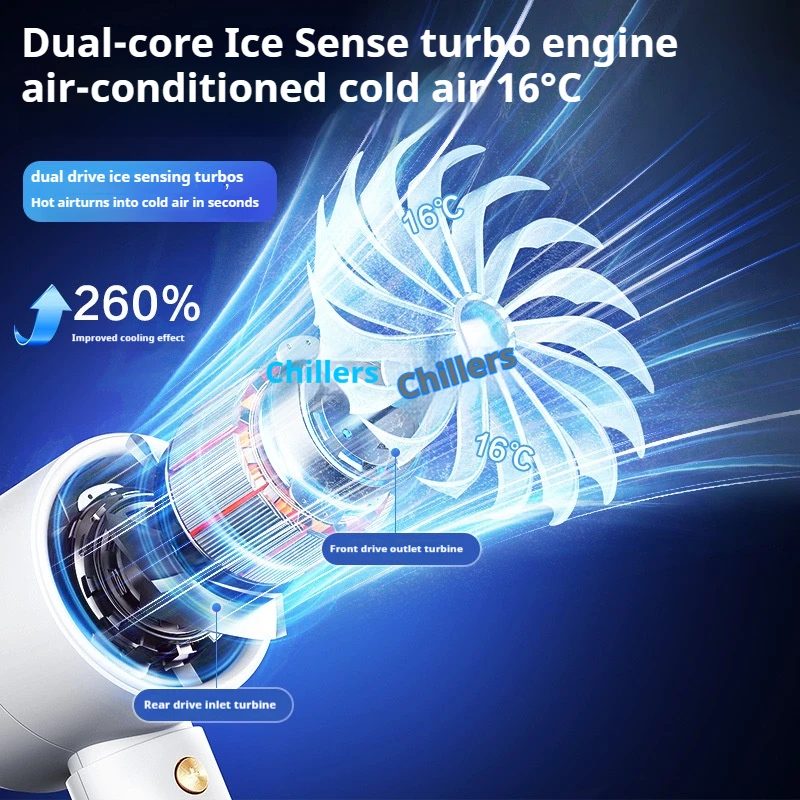 Portable Turbo Electric Fan 100 Speed Wind adjustment USB Recharge Small Cooling Fan Led Power Digital Display Home Appliance