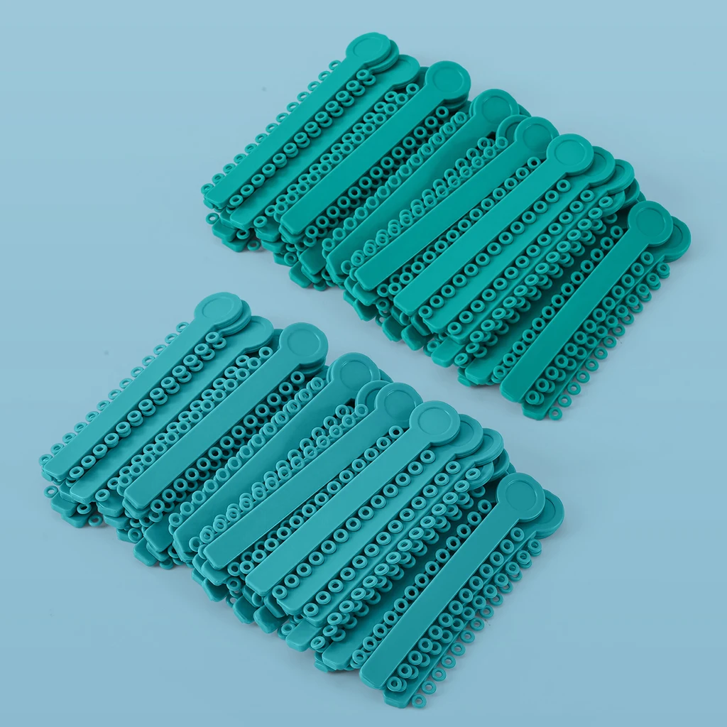 1040 Stück/Packung AZDENT Dental Kieferorthopädische Elastische Ligaturen Bänder Ligationsringe 48 Farben Zahnmedizinische Materialien – Detail 6