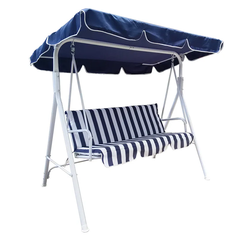 

Outdoor rocking chair, new three-person swing, parasol swing